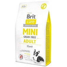 Hrană uscată pentru câini Brit Care Mini Grain Free Adult Lamb 7kg