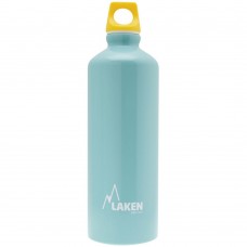 Sticlă pentru apă Laken Futura Aluminium, Yellow/Light Blue 0.75L (72Y-AC)