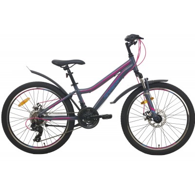 Bicicletă Aist Rosy Junior 2.1 Grey/Pink