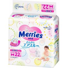 Подгузники Merries M 22pcs