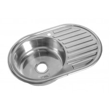 Кухонная мойка Becky 77 50 0.6 BK EPL Left