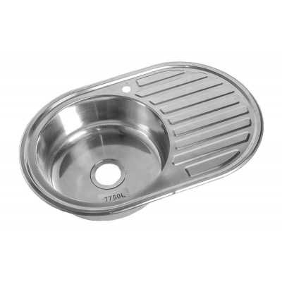 Кухонная мойка Becky 77 50 0.6 BK EPL Left