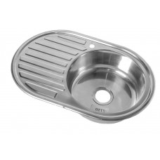 Кухонная мойка Becky 77 50 0.6 BK EPL Right