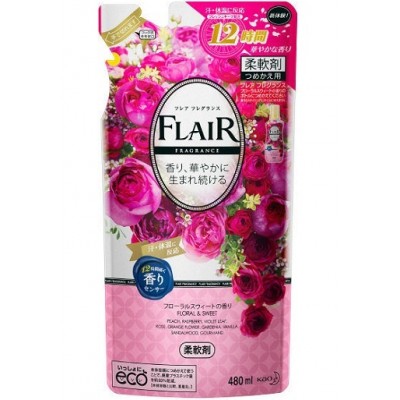 Кондиционер для стирки KAO Flair Fragrance Spice Flowers 480ml