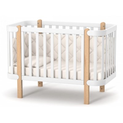 Кроватка Veres VR 05.3.1.21.15 LD5 Monaco White\Beech
