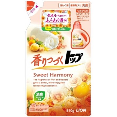 Гель для стирки Lion Top Sweet Harmony 2in1 810ml