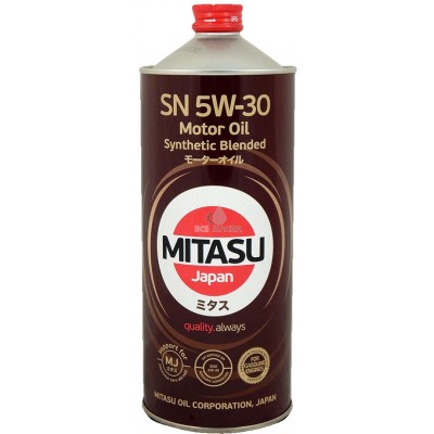 Моторное масло Mitasu Synthetic Blended SN GF-5 5W30 1L