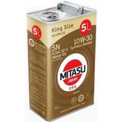 Моторное масло Mitasu Synthetic Blended 5W30 SN GF-5 5L