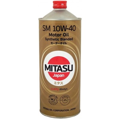 Моторное масло Mitasu Synthetic Blended SN 10W40 1L