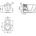 Vas WC Ideal Standard Connect Air Aquablade (E005401)