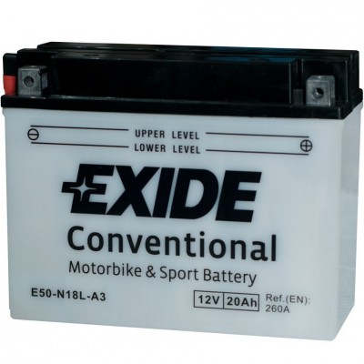 Acumulatoar auto Exide E50-N18L-A3
