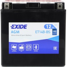 Acumulatoar auto Exide ET14B-BS