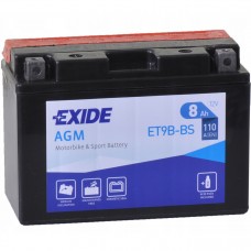 Acumulatoar auto Exide ET9B-BS
