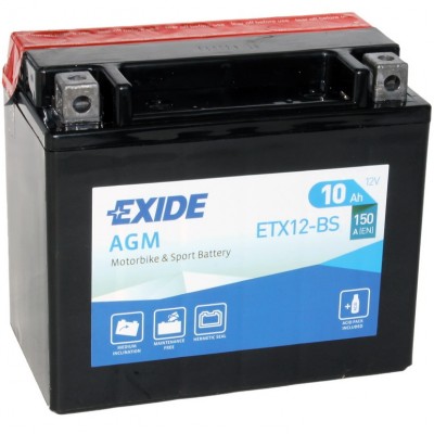 Аккумулятор Exide ETX12-BS