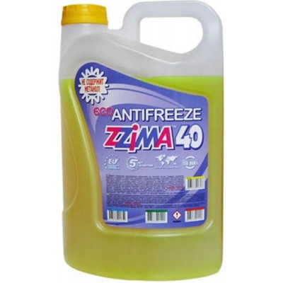 Antigel Zzima Eco Antifreeze 40 Yellow 5L