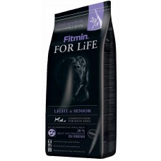 Hrană uscată pentru câini Fitmin For Life Light Senior 3kg