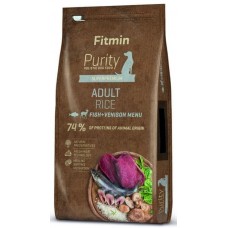 Hrană uscată pentru câini Fitmin Purity Adult Rice Fish & Venison 2kg