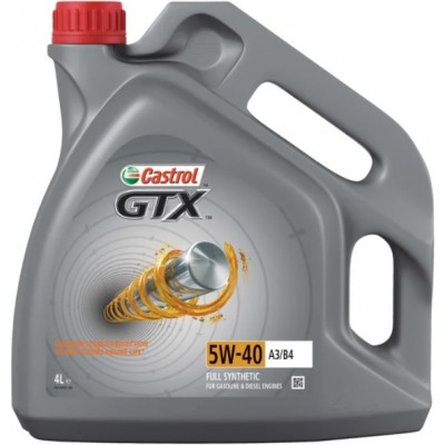 Моторное масло Castrol GTX 5W40 4L