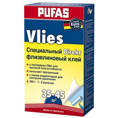 Клей для обоев Pufas Flizelin Direkt 300g