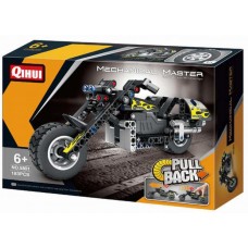 Set de construcție XTech Pull Back Motorbike 183 pcs (5801)