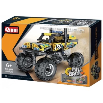 Set de construcție XTech Pull Back Off-Road Vehicle 199 pcs (5804)