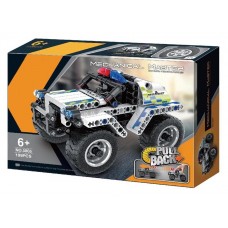 Set de construcție XTech Pull Back Police Car 199 pcs (5805)