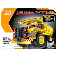 Set de construcție XTech Construction Dump Truck & Plane 361 pcs (6802)