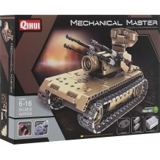 Set de construcție XTech Tank & Anti-aircraft R/C 4CH 457 pcs (8012)