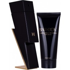 Set de parfumuri pentru el Carolina Herrera Bad Boy EDT 100ml + Shower Gel 100ml.