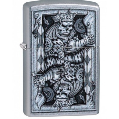 Brichetă cu benzină Zippo 29877 Steampunk King Spade