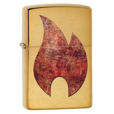Brichetă cu benzină Zippo 29878 Rusty Flame Design