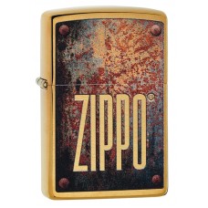 Brichetă cu benzină Zippo 29879 Rusty Plate Design