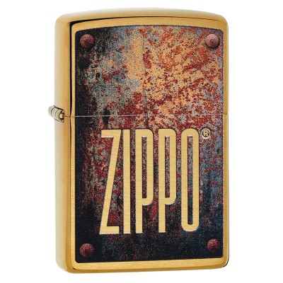 Brichetă cu benzină Zippo 29879 Rusty Plate Design