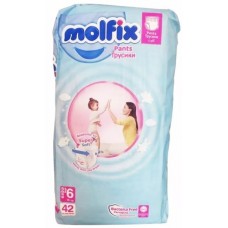 Подгузники Molfix Extra Large 6/42pcs