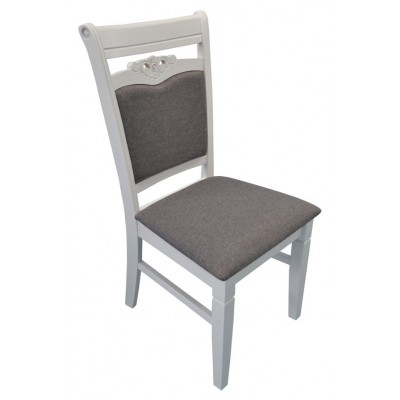 Стул Evelin HV 3167 White NV-10 WP Gray