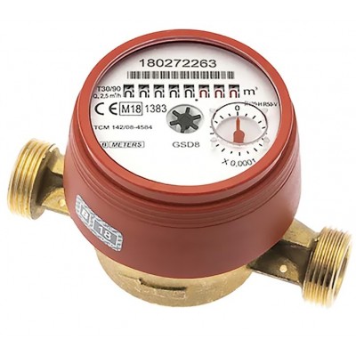 Contor pentru apă caldă B-Meters GSD8-I (1/2) Hot