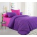 Постельное бельё Cottony Percale Eko Purple 1 (2049310/2049312)