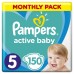 Подгузники Pampers Active Baby Junior 5/150pcs