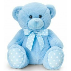 Jucărie de pluș Keel-Toys Boby Spotty Bear Blue (SN0778)