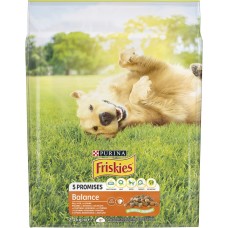 Hrană uscată pentru câini Purina Friskies Balance Chicken Vegetables 2.4kg