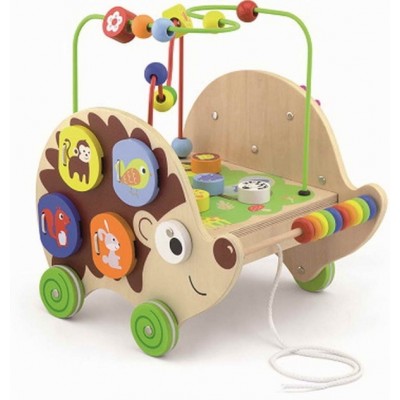 Бизиборд Viga Pull Along Activity Hedgehog (50012)