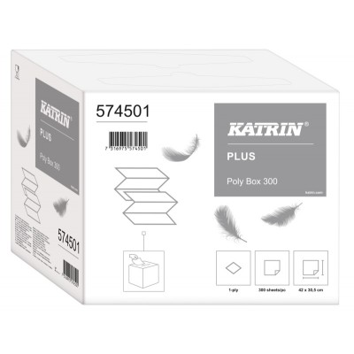 Салфетка для уборки Katrin Plus Poly Box (574501)