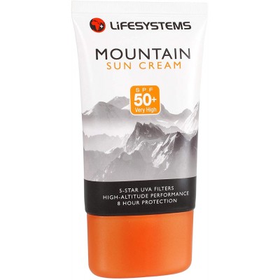 Солнцезащитный крем масло лосьон Lifesystems Mountain SPF50 + Sun Cream (40131)