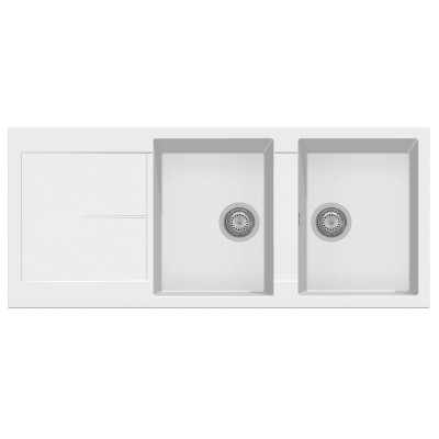Кухонная мойка Plados Infinity NF11620 NS N1 Pure White