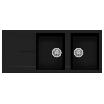 Chiuvetă de bucătărie Plados Infinity NF11620 NS N6 Deep Black