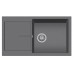 Chiuvetă de bucătărie Plados Infinity NF8610 UM42 Titanium