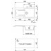 Кухонная мойка Plados Elegance AM9910 NS N1 Pure White