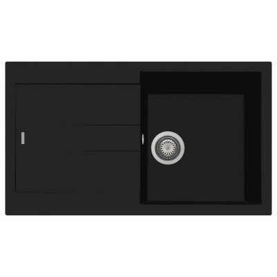 Кухонная мойка Plados Elegance AM8610 NS N6 Deep Black