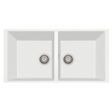 Кухонная мойка Plados Elegance AM8620ST NS N1 Pure White