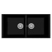 Кухонная мойка Plados Elegance AM8620ST NS N6 Deep Black